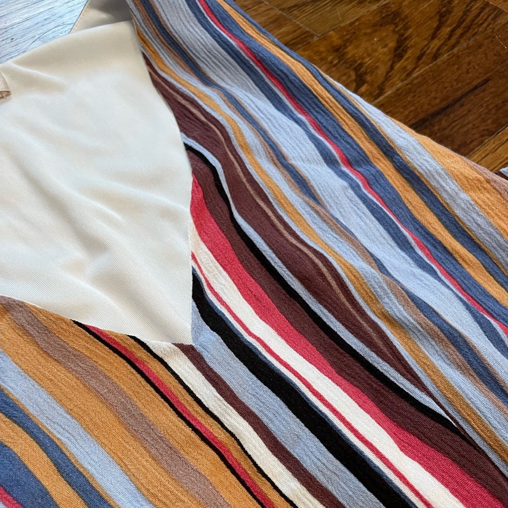 NWOT Wayf Multicolor Minidress - Picture 3 of 5